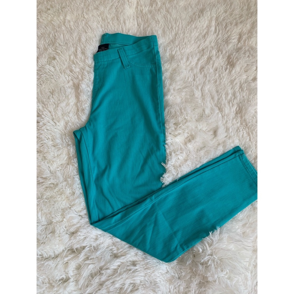 Teal faded glory jeggings